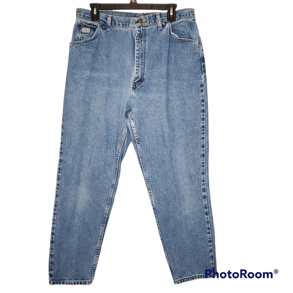 Vintage 80s wrangler high waisted 13.5" high rise mom jeans size 16